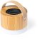 Altavoz Bluetooth Durbal bambú con iluminación LED