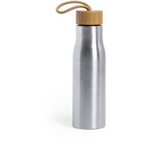 Bidón acero inoxidable Dropun tapón bambú 600ml