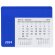 Alfombrilla Rendux con calendario azul