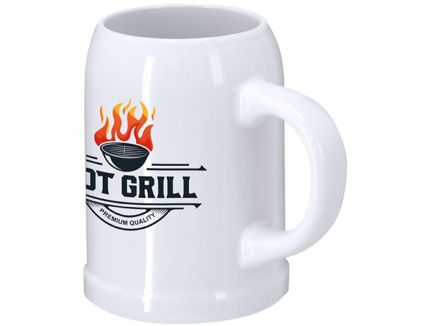 Jarra cerámica Reggio 500ml para sublimación personalizada detalle 2