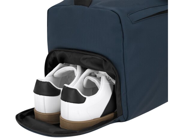 Bolso Praxis con tres compartimentos y cremallera impermeable detalle 4