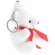 Llavero Peluche Glenda personalizado blanco