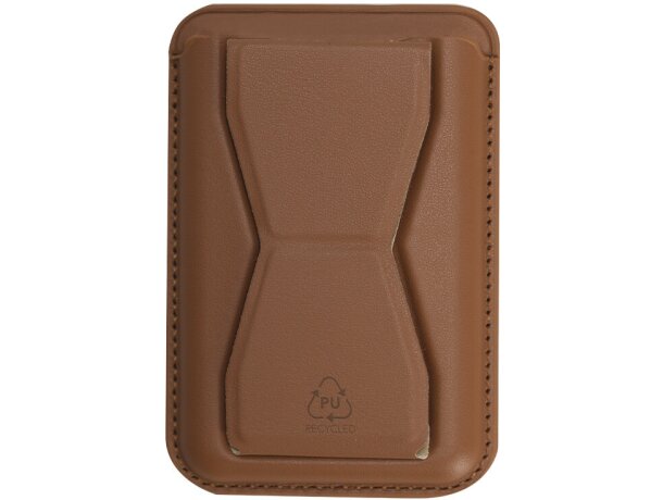Tarjetero soporte magnético Stellar con PU reciclado detalle 6