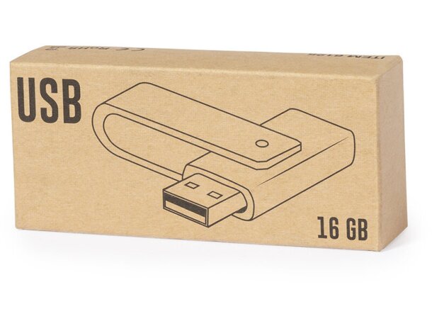 Pendrive 16GB grabado para empresas Haidam