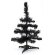 Árbol Pines de navidad blanco personalizado negro