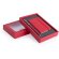 Estuche con bloc y bolígrafo en aluminio merchandising