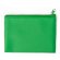 Monedero Dramix liso simil piel personalizada verde