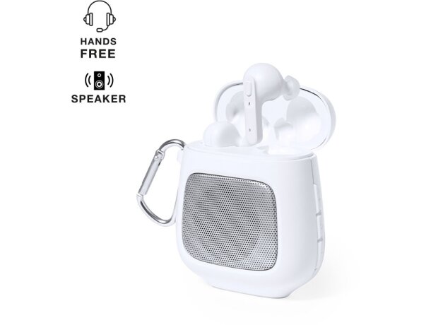 Auriculares altavoz Bluetooth Boxy con función manos libres detalle 1