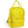 Mochila Soken poliéster con asas merchandising amarillo