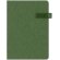 Agenda Mylok en poliéster RPET reciclado con cierre magnético Verde