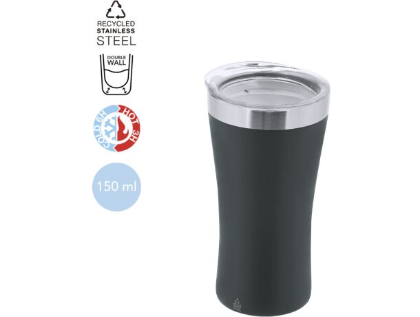 Vaso térmico Cozard acero inoxidable reciclado 150ml detalle 1