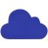 Antiestrés Phirax con forma de nube en poliuretano suave Azul