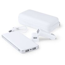 Estuche powerbank en blanco