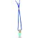 Ambientador de colgar con cordón personalizado azul