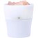Velas personalizadas Boucher con luz led y aroma a lavanda Blanco