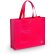 Flubber bolsa de la compra non woven laminado barata roja