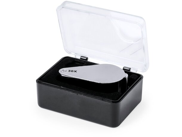 Lupa Yoplin 30x con luz LED integrada y estuche acolchado detalle 7