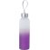 Botellas de agua de cristal personalizadas hielo degradado 500ml Nortalik detalle 2