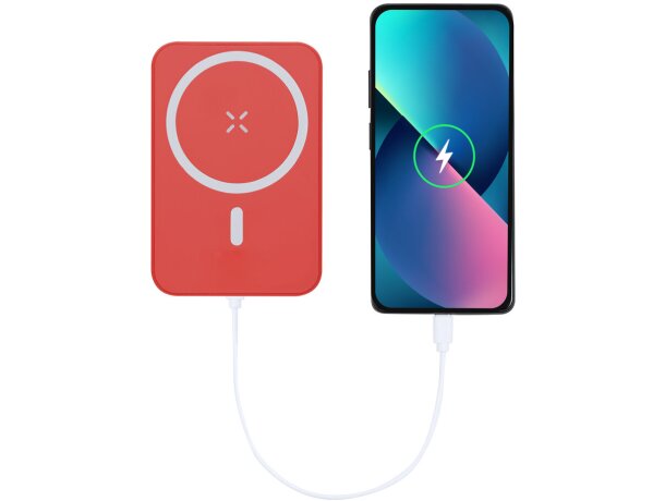 Power bank inalámbrico Tudelak 5000 mAh con sistema Magsafe detalle 6