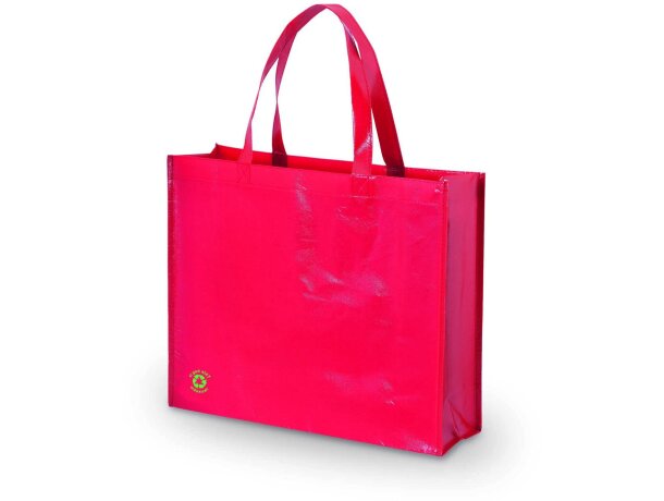 Flubber bolsa de la compra plastificada personalizada