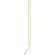 Lanyard barato de silicona amarillo