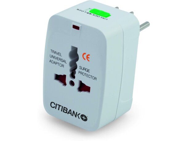 Adaptador de enchufes para viajes personalizado
