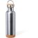 Botellas de acero para empresas acabado mate 650ml Dixont Plateado