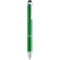 Bolígrafo con puntero en aluminio en varios colores verde