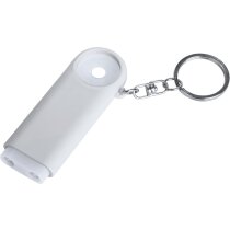 Llavero para carro y led personalizado blanco Llavero para carro y led personalizado blanco