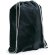 Spook mochila saco con cuerdas barata negra barata