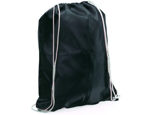 Spook mochila saco con cuerdas barata negra barata
