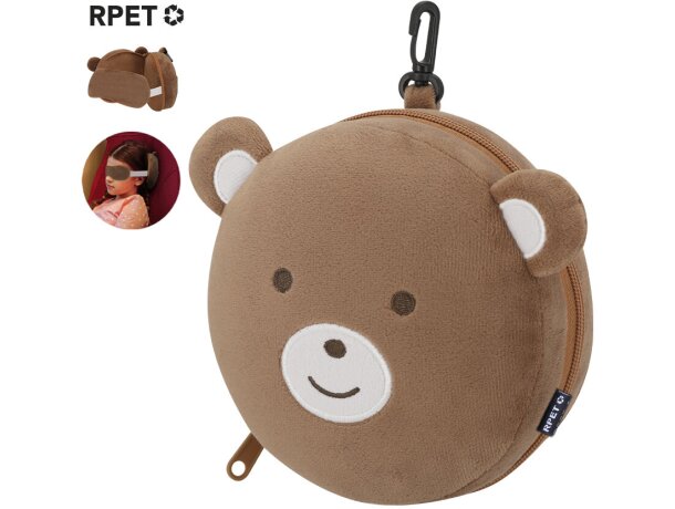 Almohadilla máscara viaje Stanek con antifaz para niños detalle 6