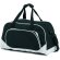 Bolsa de deporte con gran bolsillo frontal negra