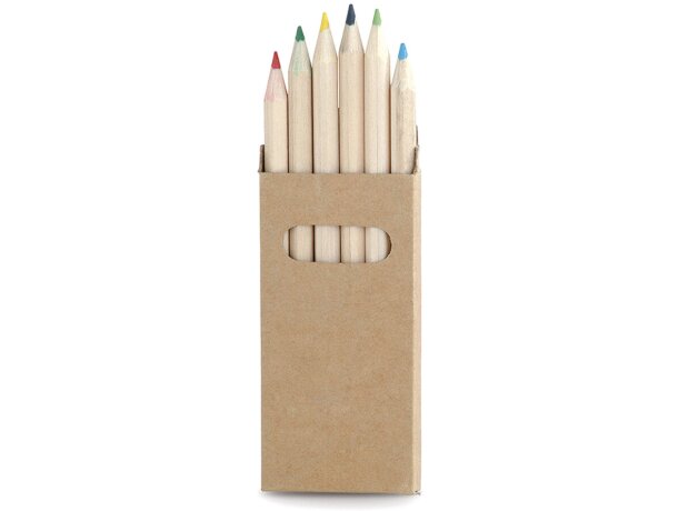 Caja Girls de lápices de madera de colores