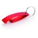 Llavero abridor aluminio merchandising rojo