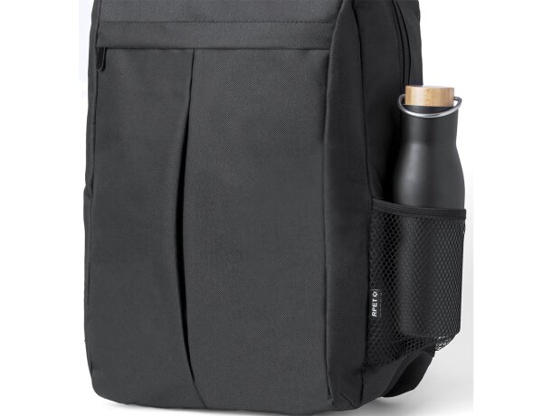 Mochila para tablet 10 rPET 600D con compartimentos acolchados detalle 4