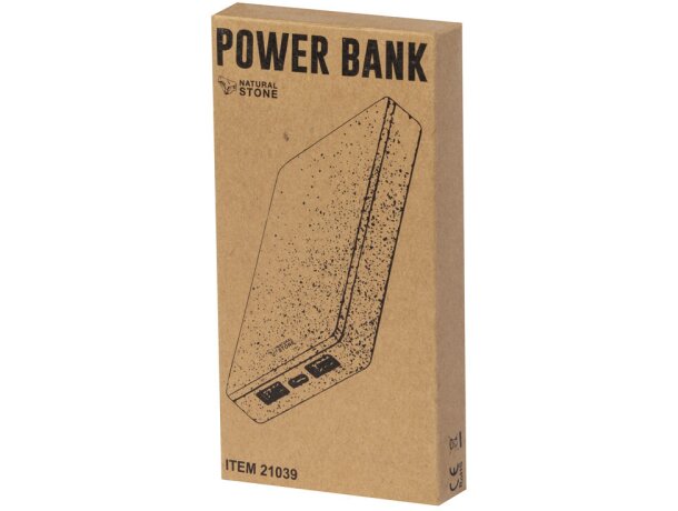 Power bank Noiman 5000 mAh con extractos de piedra natural detalle 7