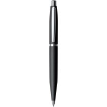 Bolígrafo metálico fino con carga jumbo personalizado negro Bolígrafo metálico fino con carga jumbo personalizado negro