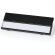 Identificador de aluminio para equipaje negro grabado