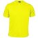 Camiseta tallas de adulto deportiva 135 gr Amarillo fluor