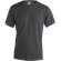 Camiseta Adulto manga corta en Color "keya" Gris oscuro
