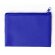Monedero liso microfibra personalizada azul