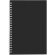 Libreta Kidon con anillas de cartón reciclado formato A5 Negro