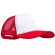 Gorra especial con frontal blanco para sublimación Rojo