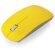 Ratón para empresas moderno inalámbrico en varios colores personalizado amarillo