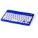 Teclado con conexión bluetooth Azul