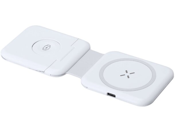 Cargador inalámbrico Vardar 3 en 1 plegable 15W detalle 3