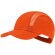 Gorra deportiva Hakos con microfibra y paneles de redecilla Naranja