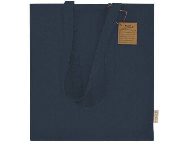 Bolsa Lovarin algodón reciclado con asas largas reforzadas detalle 1