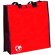 Bolsa biodegradable personalizada roja